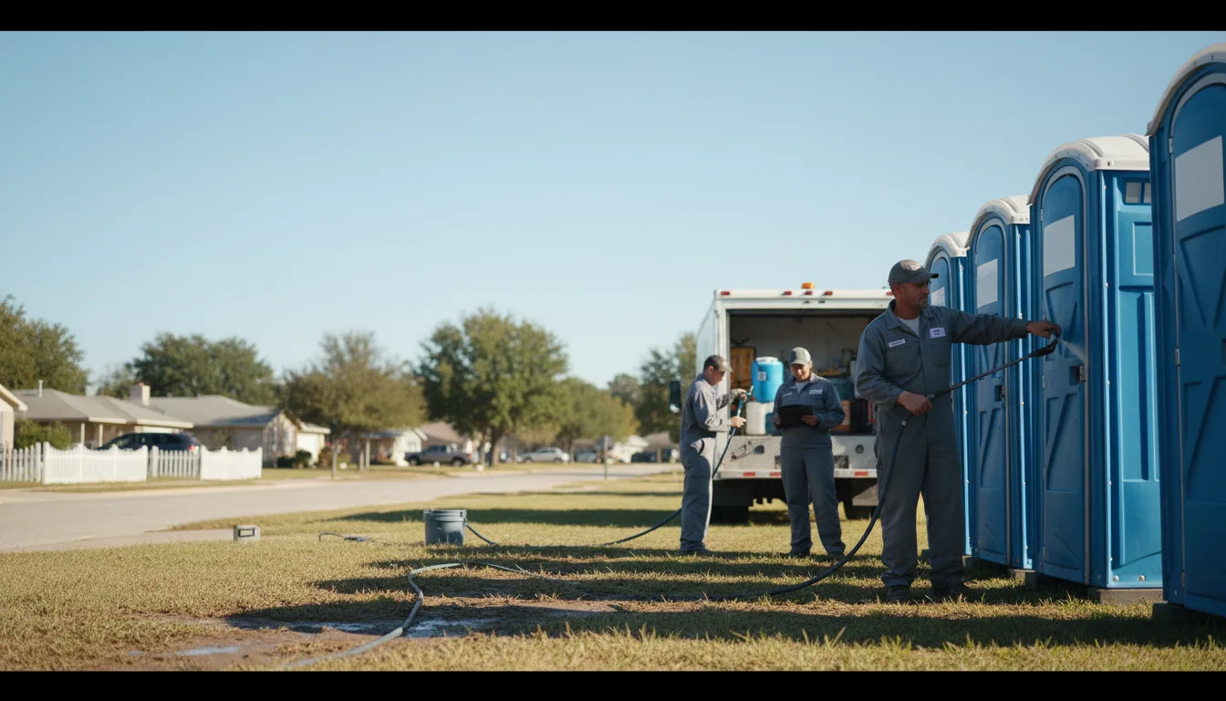 Long-Term Portable Toilet Rental in Tyner, IN near me